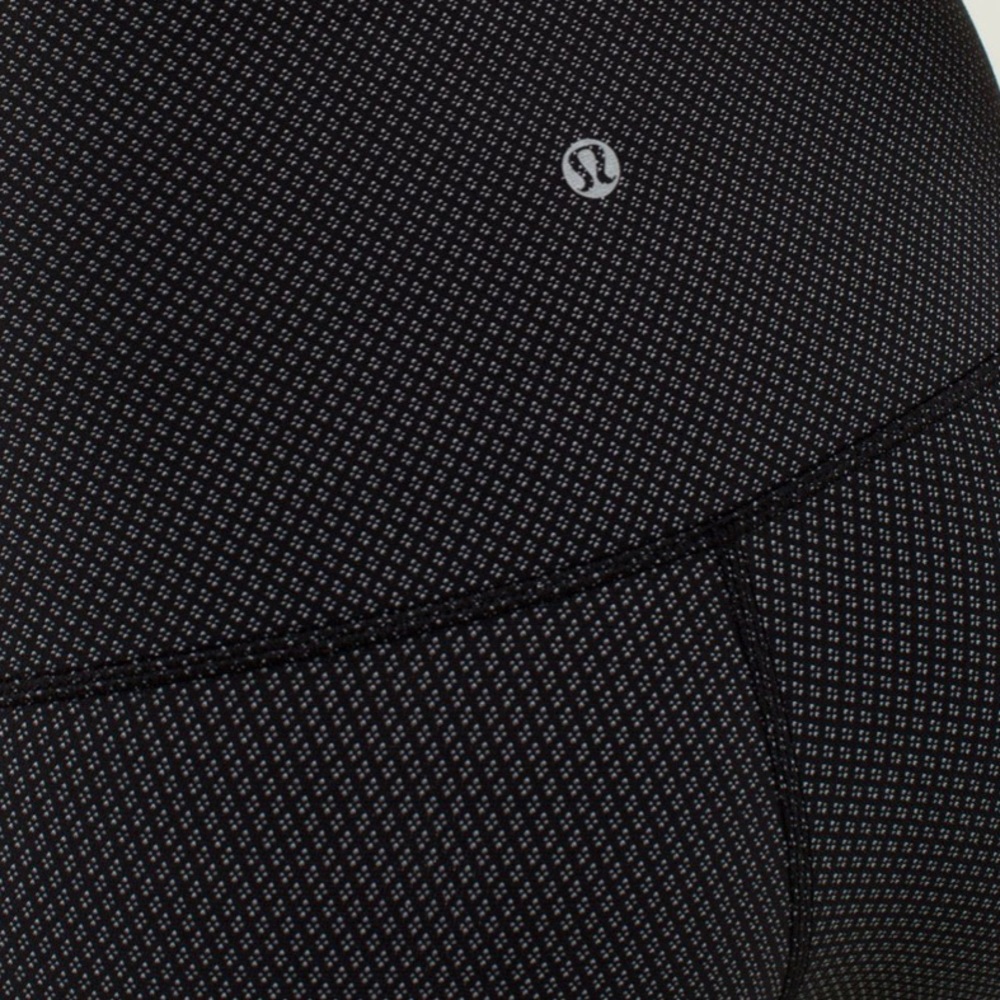 LULULEMON 2014 DIAMOND DOT WUNDER UNDER CROP